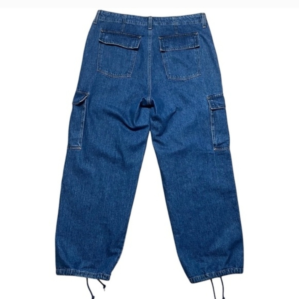 Levis '94 Baggy Cargo Jogger Size 32 Fits Size 14 - Picture 5 of 10